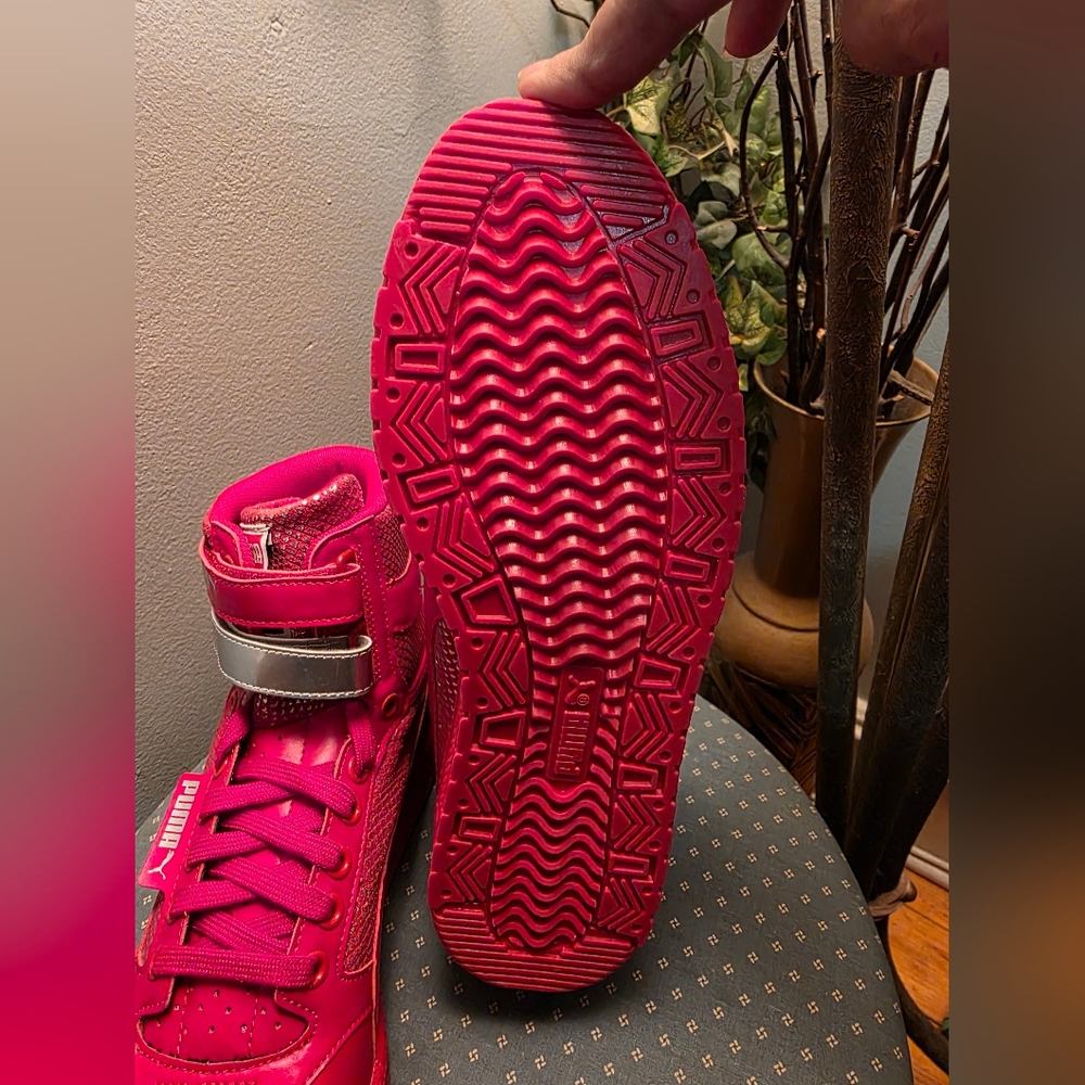PUMA WOMEN'S "BARBADOS CHERRY" SKY HI II FUTUR MINIMAL SIZE 10 - Picture 5 of 10